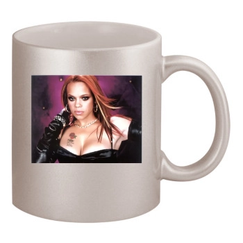 Faith Evans 11oz Metallic Silver Mug