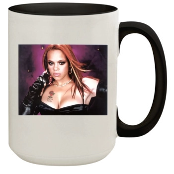 Faith Evans 15oz Colored Inner & Handle Mug