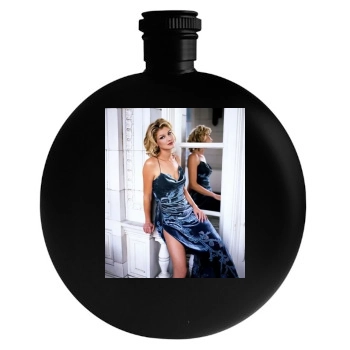 Faith Hill Round Flask