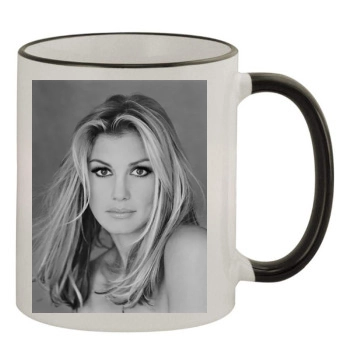 Faith Hill 11oz Colored Rim & Handle Mug