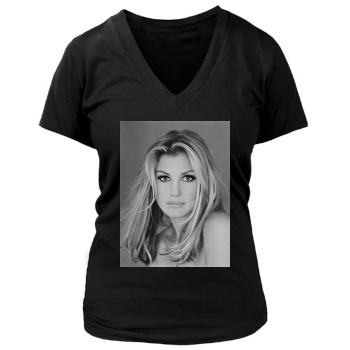 Faith Hill Women's Deep V-Neck TShirt