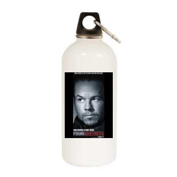 Four Brothers (2005) White Water Bottle With Carabiner