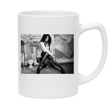 Famke Janssen 14oz White Statesman Mug