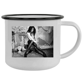 Famke Janssen Camping Mug