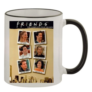 Friends (1994) 11oz Colored Rim & Handle Mug