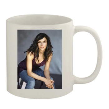 Famke Janssen 11oz White Mug