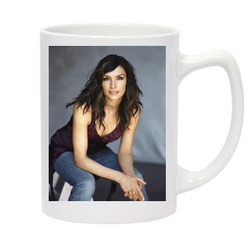 Famke Janssen 14oz White Statesman Mug