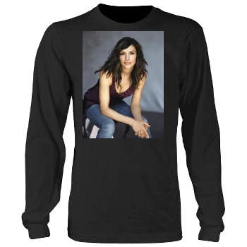 Famke Janssen Men's Heavy Long Sleeve TShirt