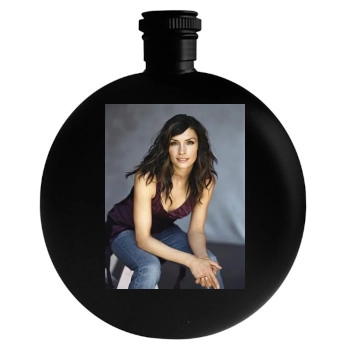 Famke Janssen Round Flask