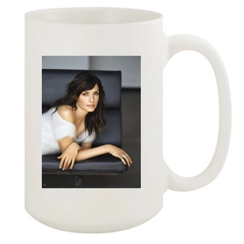 Famke Janssen 15oz White Mug