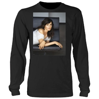 Famke Janssen Men's Heavy Long Sleeve TShirt