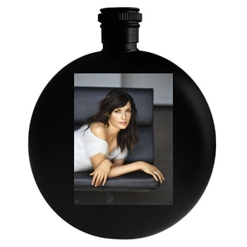 Famke Janssen Round Flask