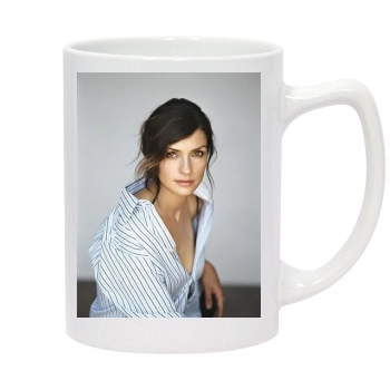 Famke Janssen 14oz White Statesman Mug