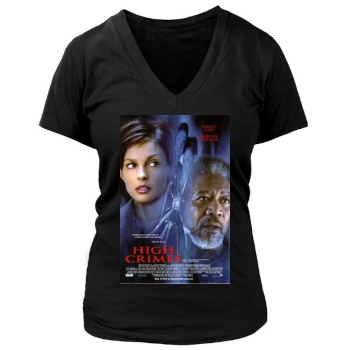 High Crimes (2002) Women's Deep V-Neck TShirt