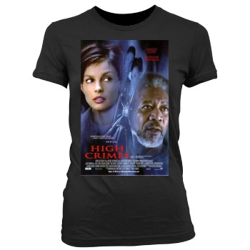 High Crimes (2002) Women's Junior Cut Crewneck T-Shirt