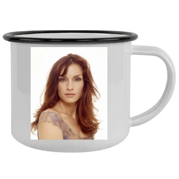 Famke Janssen Camping Mug