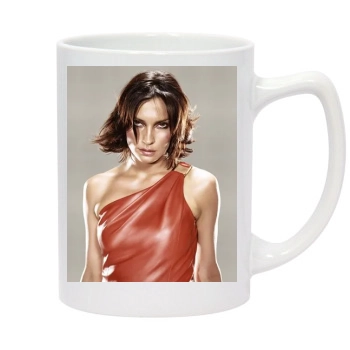 Famke Janssen 14oz White Statesman Mug