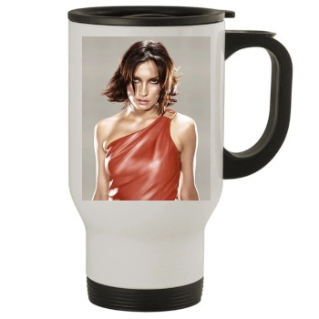 Famke Janssen Stainless Steel Travel Mug