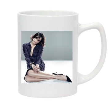 Famke Janssen 14oz White Statesman Mug