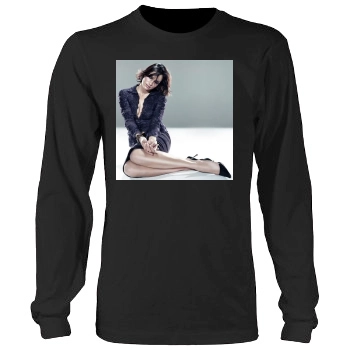 Famke Janssen Men's Heavy Long Sleeve TShirt