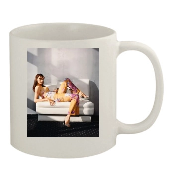 Famke Janssen 11oz White Mug