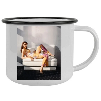 Famke Janssen Camping Mug