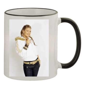 Fergie 11oz Colored Rim & Handle Mug