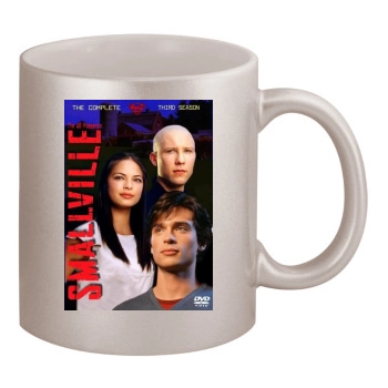 Smallville (2001) 11oz Metallic Silver Mug