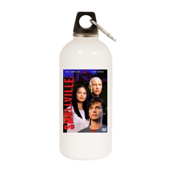 Smallville (2001) White Water Bottle With Carabiner