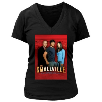 Smallville (2001) Women's Deep V-Neck TShirt