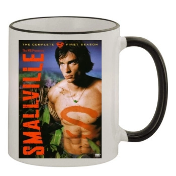 Smallville (2001) 11oz Colored Rim & Handle Mug