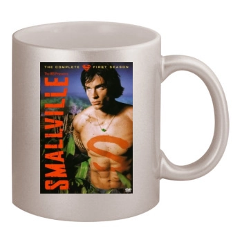 Smallville (2001) 11oz Metallic Silver Mug