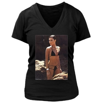 Fernanda Tavares Women's Deep V-Neck TShirt