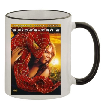 Spider-Man 2 (2004) 11oz Colored Rim & Handle Mug