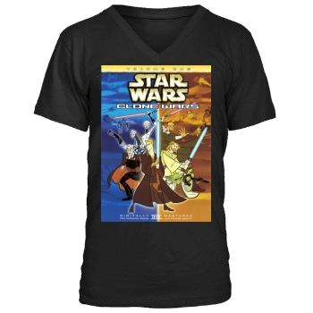 Star Wars: Clone Wars (2003) Men's V-Neck T-Shirt