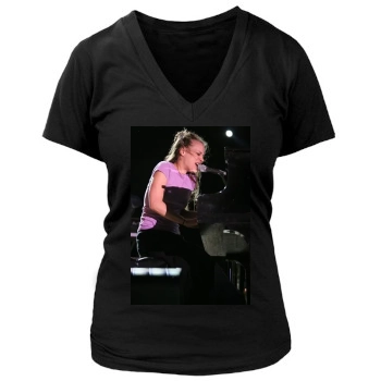 Fiona Apple Women's Deep V-Neck TShirt