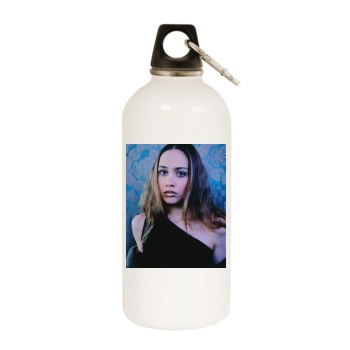 Fiona Apple White Water Bottle With Carabiner