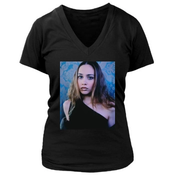 Fiona Apple Women's Deep V-Neck TShirt