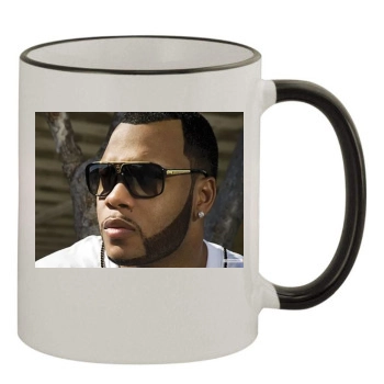 Flo Rida 11oz Colored Rim & Handle Mug