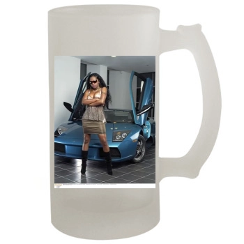 Foxy Brown 16oz Frosted Beer Stein