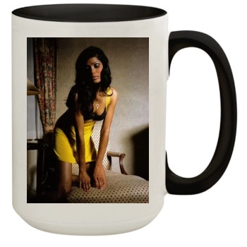 Freida Pinto 15oz Colored Inner & Handle Mug