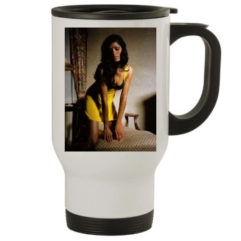 Freida Pinto Stainless Steel Travel Mug