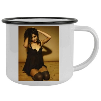 Freida Pinto Camping Mug