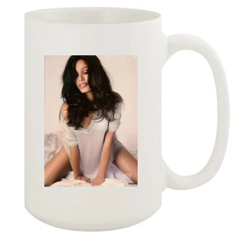 Freida Pinto 15oz White Mug