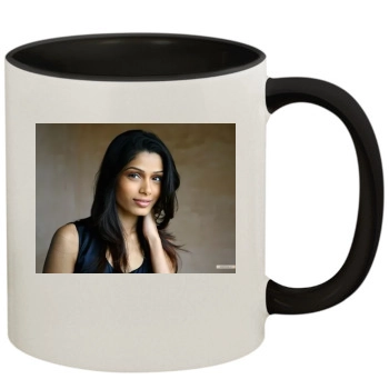 Freida Pinto 11oz Colored Inner & Handle Mug