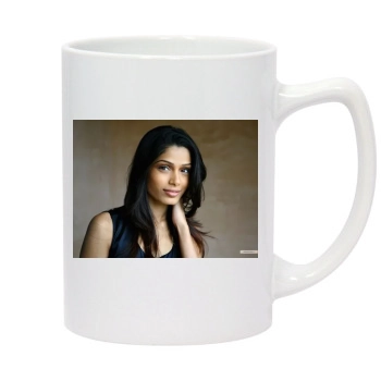 Freida Pinto 14oz White Statesman Mug