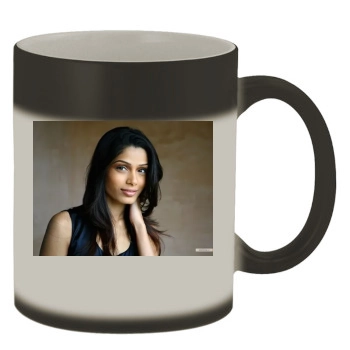 Freida Pinto Color Changing Mug