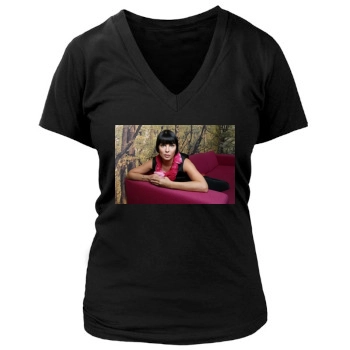 Sadie Frost Women's Deep V-Neck TShirt