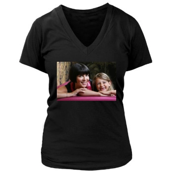 Sadie Frost Women's Deep V-Neck TShirt