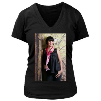 Sadie Frost Women's Deep V-Neck TShirt